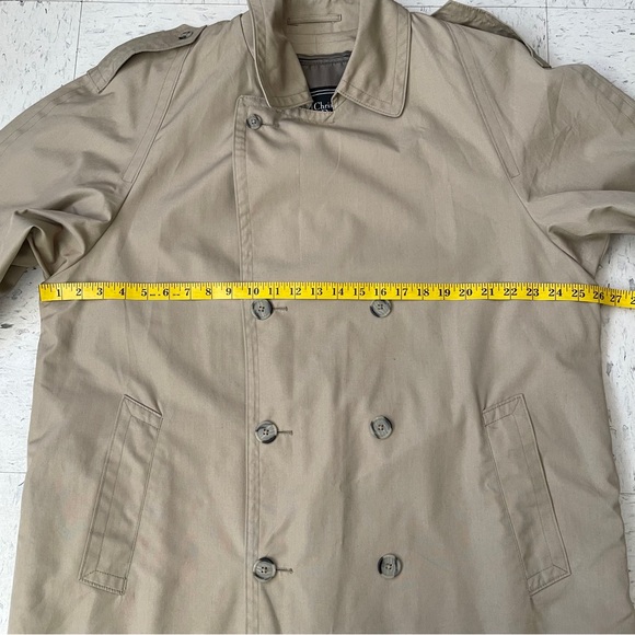 SOLD Vintage Christian Dior Monsieur Trench Coat - Picture 7 of 14